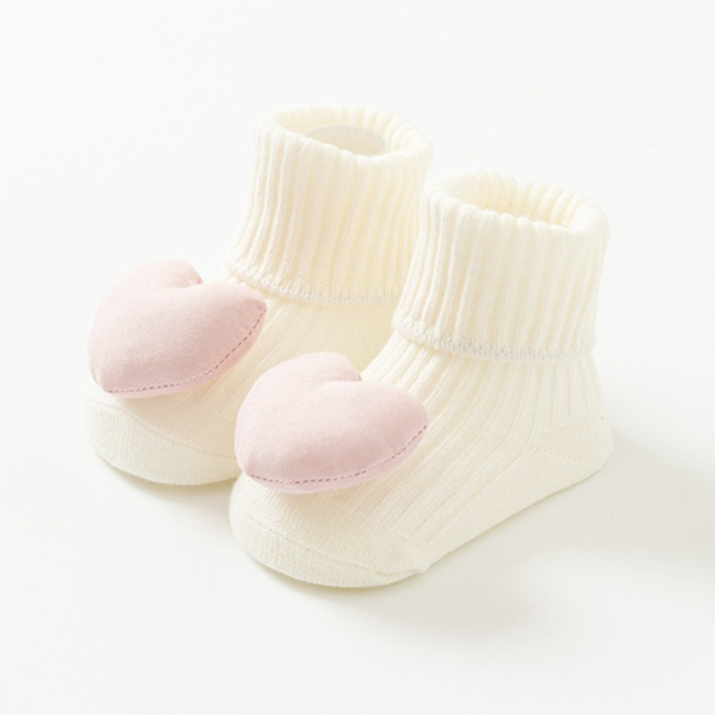Unisex Baby Socks Non Slip - Kaus Kaki Boneka Kartun Lucu Hangat