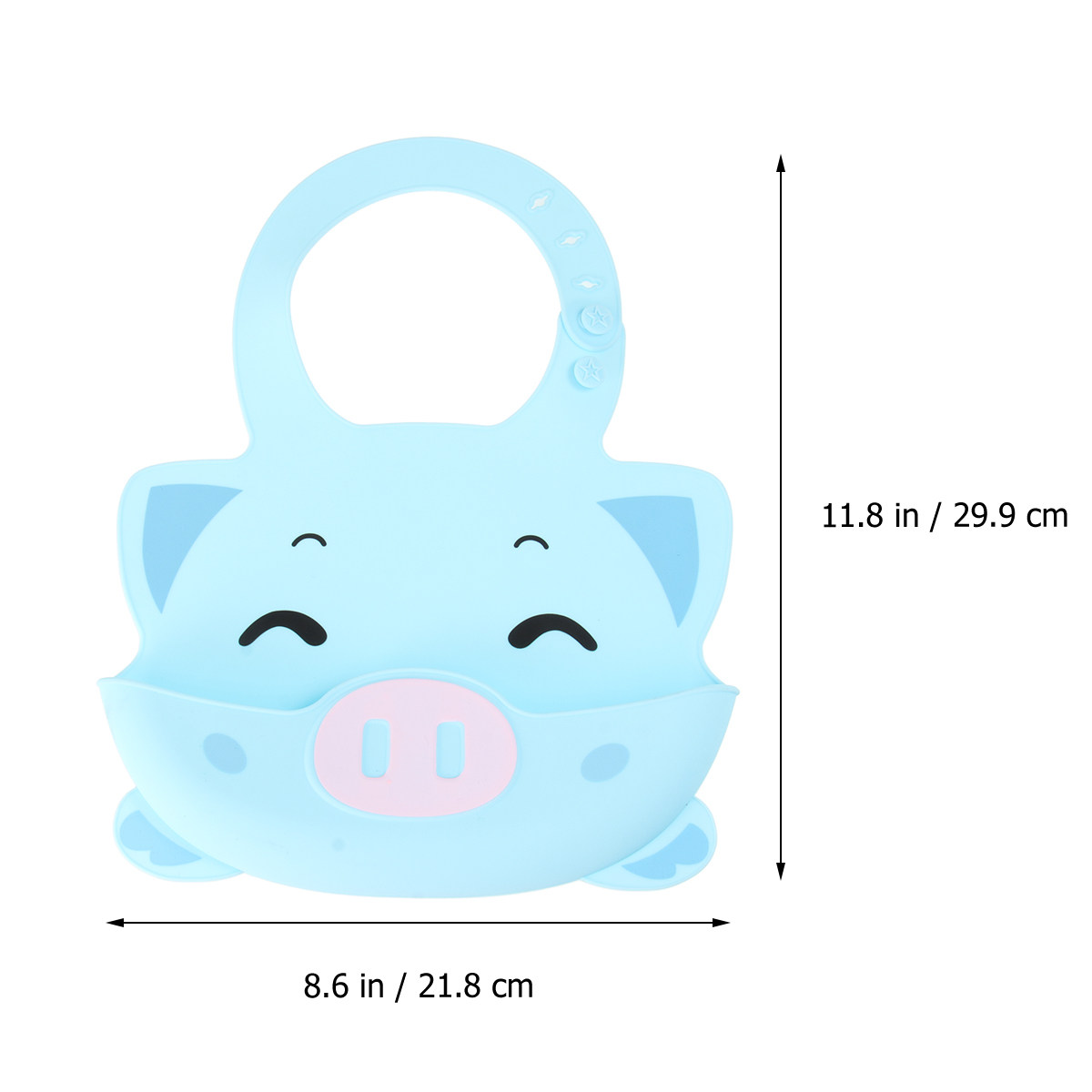 1 buah Celemek Bayi Anti Air B - Waterproof Baby Bibs Silicone ulasan dan harga