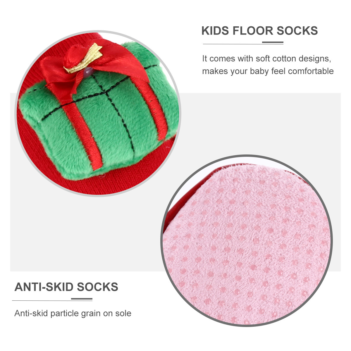1 Pasang Kaus Kaki Lantai Anti - Unisex Baby Socks Non Slip ulasan dan harga
